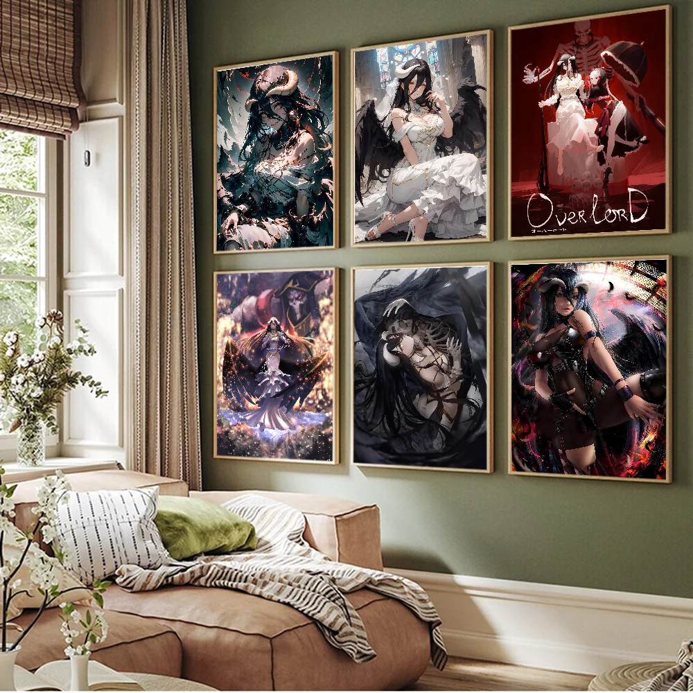 Albedo Overlord Good Quality Prints and Posters HD Quality Poster Wall Art Painting Study Home Decor