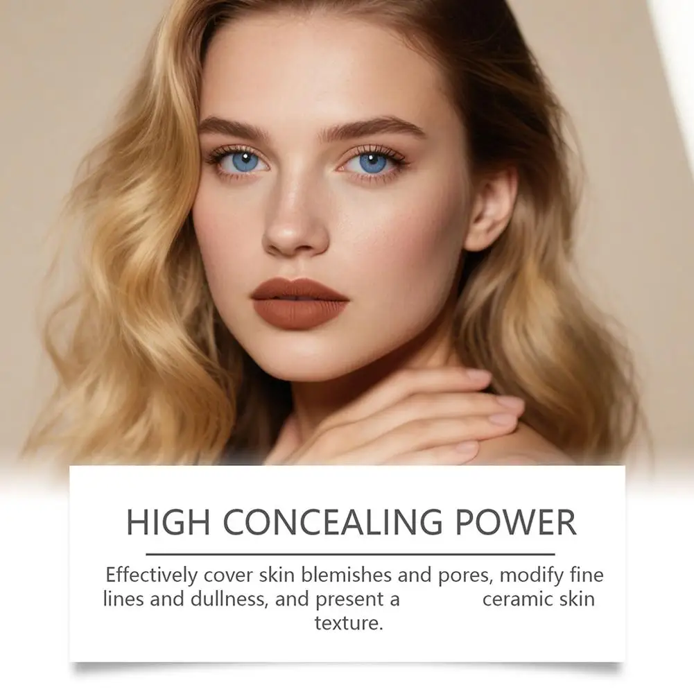 LUVIE GLOW Mushroom Head Cushion Foundation BB/CC Cream Oil-Control Moisturizing Brightening Buildable Coverage Korean Beauty – Detail 10