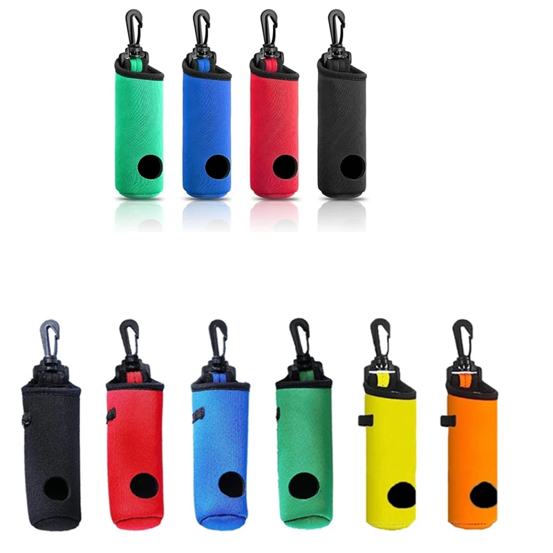 

Golf Tee Holder Golf Ball Carry Bag Pouch Golf Ball Holder Keychain Belt Clip Golf Gifts Accessories