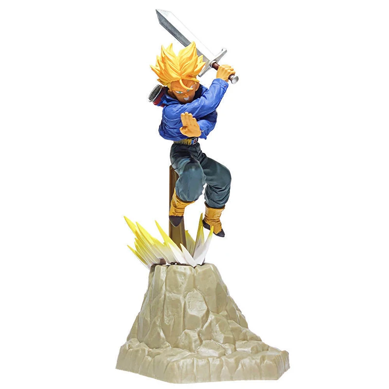 Dragon Ball Z Anime Action Figure, Trunks Goku Filho, Vegeta, Super  Saiyajin Fighting Figurine, PVC Toy Modelo de Coleção, 17cm - AliExpress