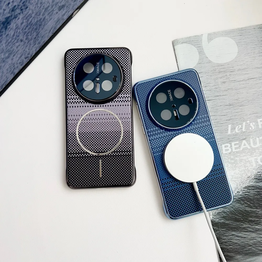 OPPO Find X8 Series Carbon Fibre Magnetic Wireless Charging Protective Case