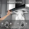 Top Sales Wall Mounted Black Chimney Kitchen Smart Range Hood 24 36 Inch Extractor Cooker Hood With Voice/gesture/touch 3