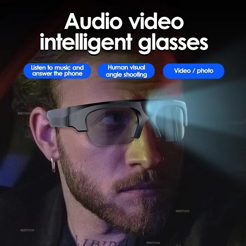 Smart Glasses with Camera – 4K Video and Wireless Audio Set