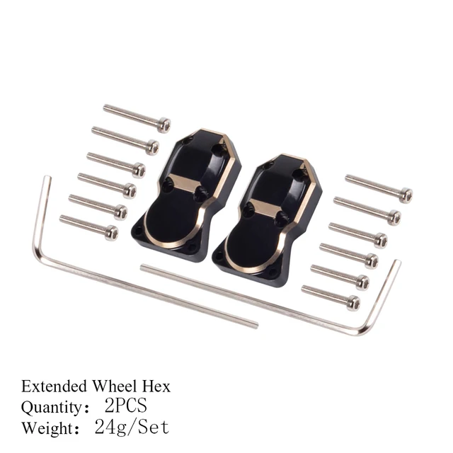 Brass Counterweight For 1/10 RC Cars – Improves Balance & Climbing, Durable RC Accessory - View #7