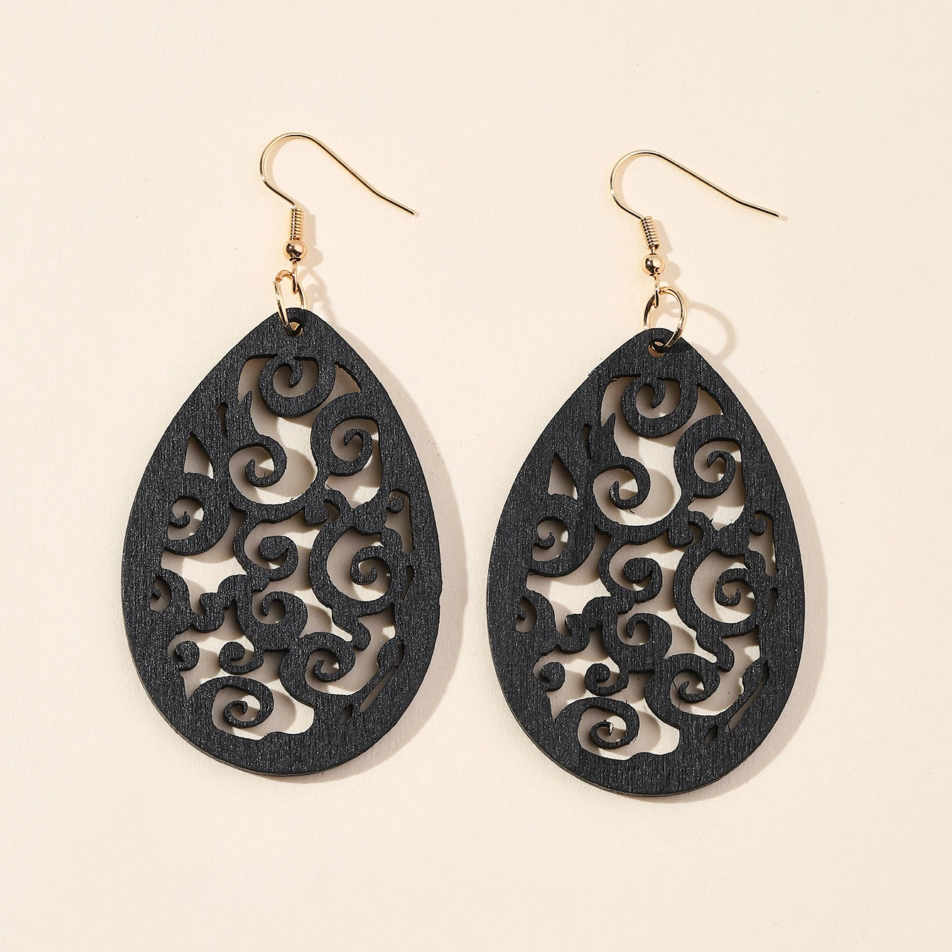 

Fashion Women Wood Earrings Lady Girls Jewelry Ornament Gift
