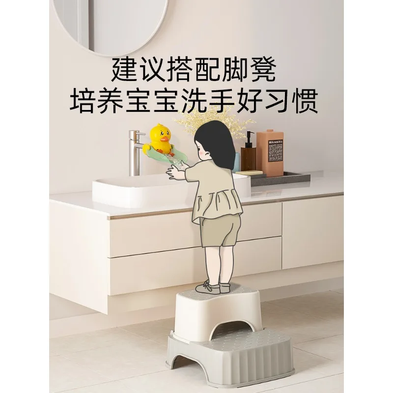 Children's Faucet Extender Baby Wash Hands Cute Cartoon Home Silicone Splash Proof Water Dispenser Bathroom Extender faucet extender