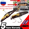 2 PCS Adjustable Lockable Roof Bar Ladder Clamps