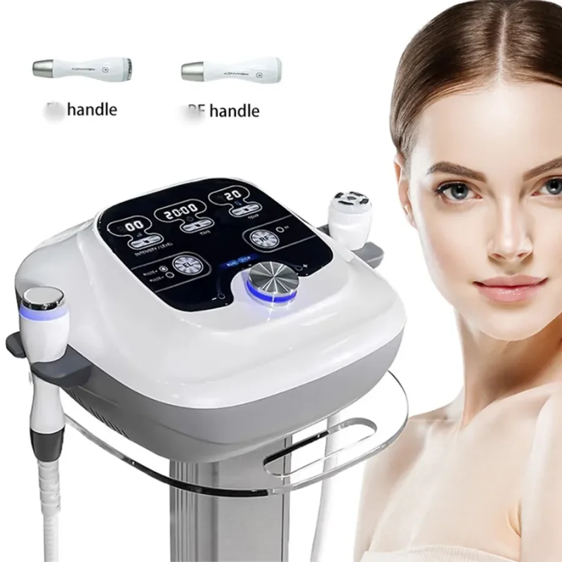 R1F Facial Machine Skin Rejuvenation Wrinkle Removal SkinTightening Skin Care MachineFacial Cooling Heating 2 in 1