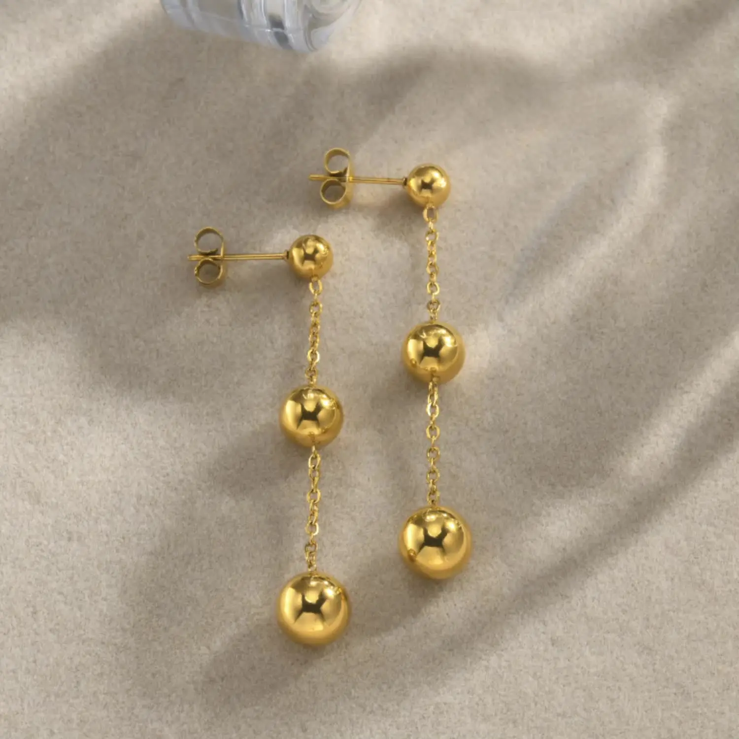 Изящные Висячие Серьги-Подвески из бисера эффектные серьги-гвоздики с