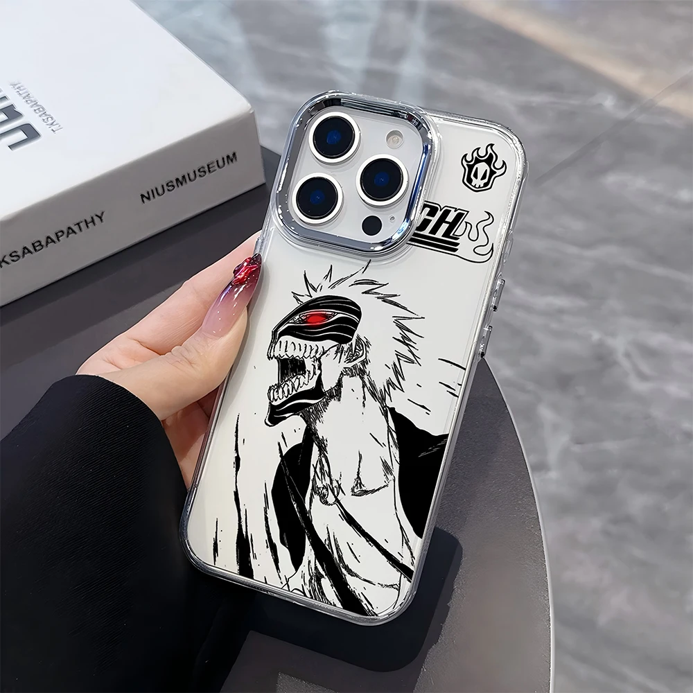 Anime-Inspired Transparent Soft Silicone TPU Phone Case