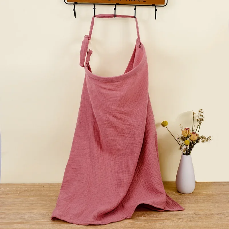 Personalized Name Embroided Baby Nursing Cover Maternity Breastfeeding Cover Cotton Muslin Privacy Apron Stroller Blanket
