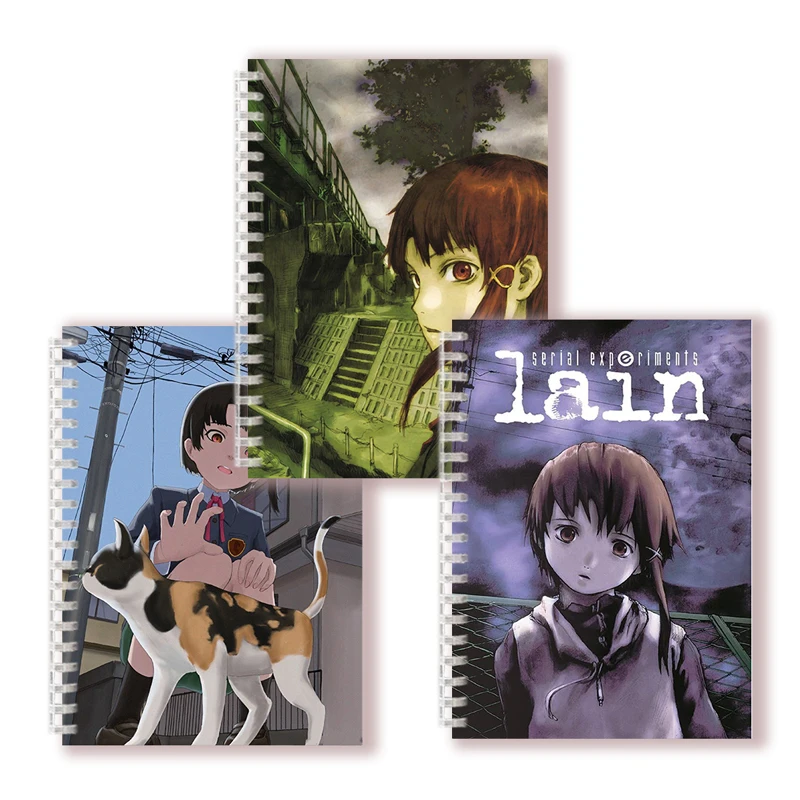 Anime Serial Experiments Lain A5 Spiral Notebook Harajuku