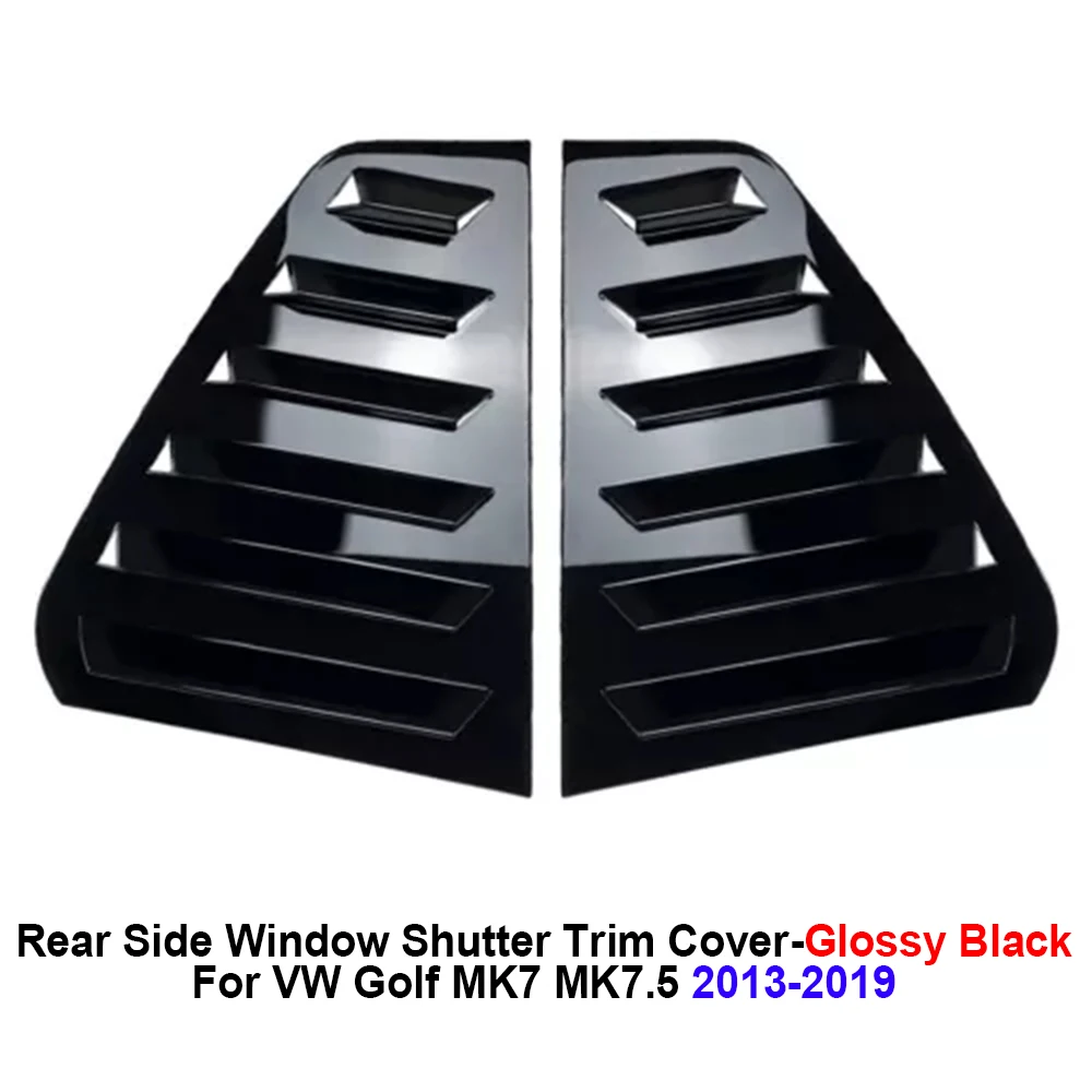 Rear Side Window Shutter Trim Cover Triangle Guard - Volkswagen Golf Accessories