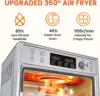 COMFEE' 12-in-1 Toaster Oven Air Fryer Combo with Rotisserie 26.4QT 6 Slice Toast 12' Pizza Double Layer Countertop Convection 3