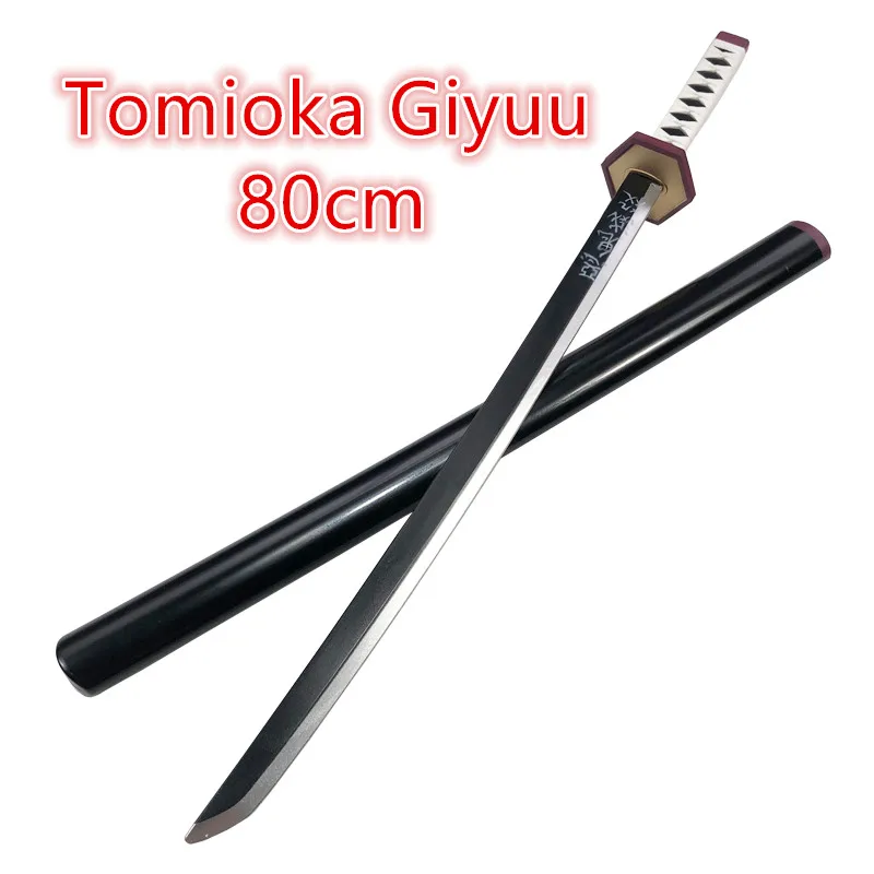 

Original Anime Katana Cosplay Weapon Sword Tomioka Giyuu Kyoujurou Tanjirou Swords 80cm