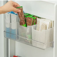 Boîte de rangement des aliments frais pour réfrigérateur, porte latérale du réfrigérateur, étui alimentaire pour fruits, légumes et épices, boîtes de rangement d'évaluation de cuisine 1