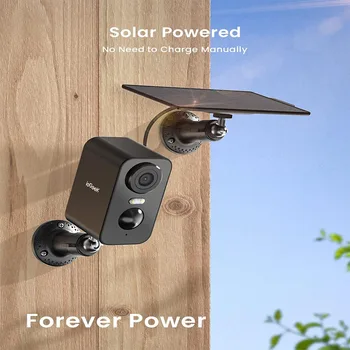 ieGeek 2K 3MP WiFiSolar Security Camera Outdoor Wireless with Color Night Vision,   Camera Home Security Camera,Motion Detection 2