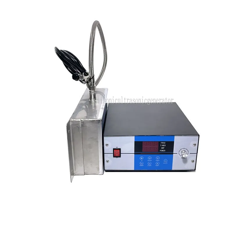 600W 28KHZ Waterproof Immersible Submersible Ultrasonic Transducers Vibration Plate With Ultrasonic Generator