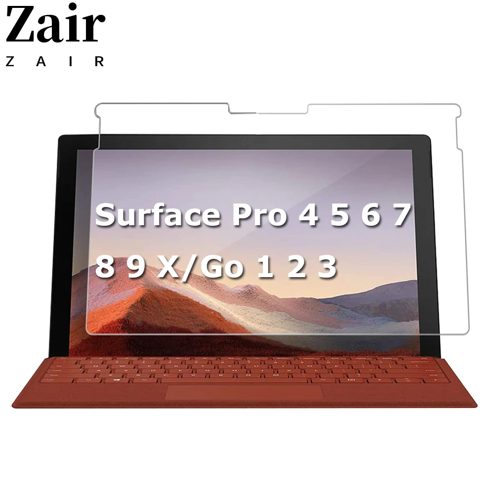Pellicola Salvaschermo Per Microsoft Surface Pro 9 2022 8X13 Pollici 7 Plus 6 5 4 12.3 "Vetro Temperato Per Surface Go 3 2 2020 10.5"