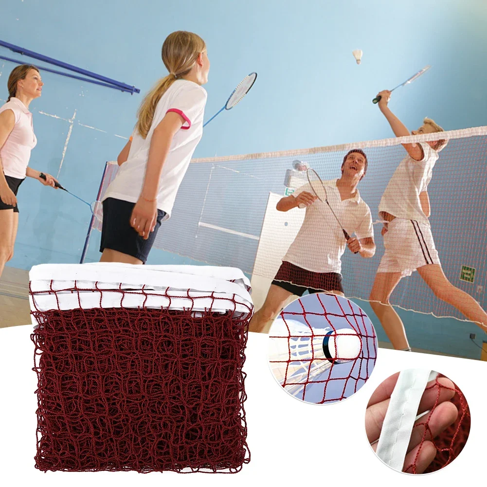 Badminton Net Polypropylene Badminton Replacement Net Easy Setup Replacement for Tennis Volleyball