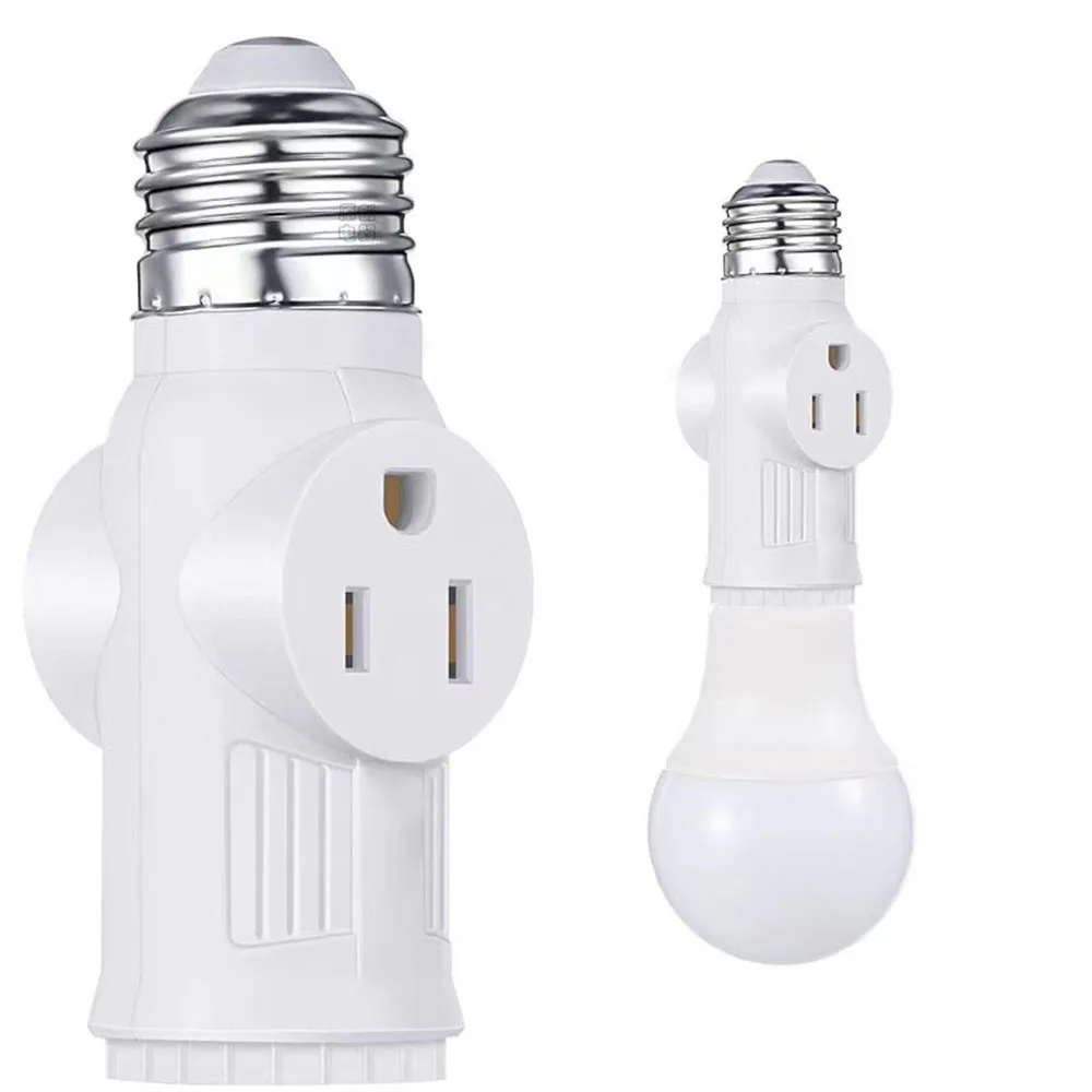 1pcs White Black Bakelite L5-15R US to E27 E26 Light Bulb Socket With Pull Chain Switch America Lamp Holder Conversion Base 10A lamp bulb holder lamp holder lamp base socket converter lamp socket adapter