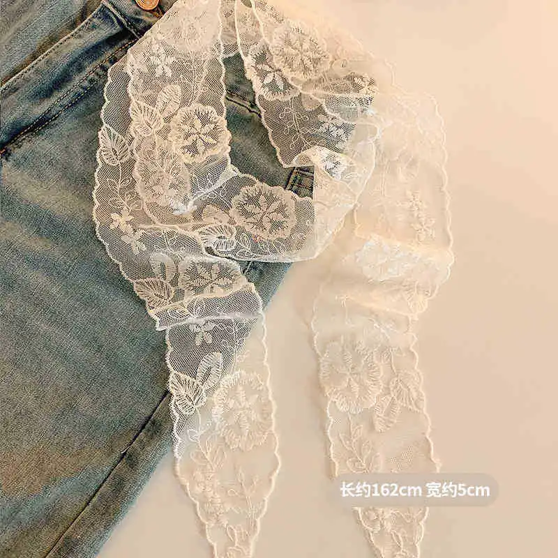 Big flower lace
