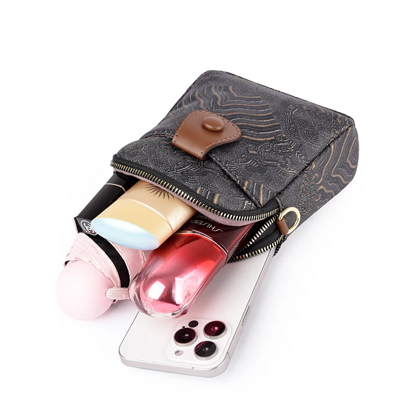 New Embroidery Fashion Small Crossbody Bags Women Underarm bag Shoulder Messenger Bags Girls Handbag Phone Purse Zipper wallet