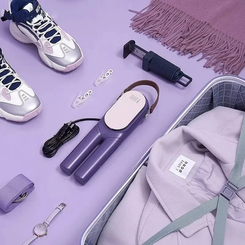 2025  Dormitory mini warm air dryer home travel multi-functional clothes drying household small foldable portable clothes dryer 4