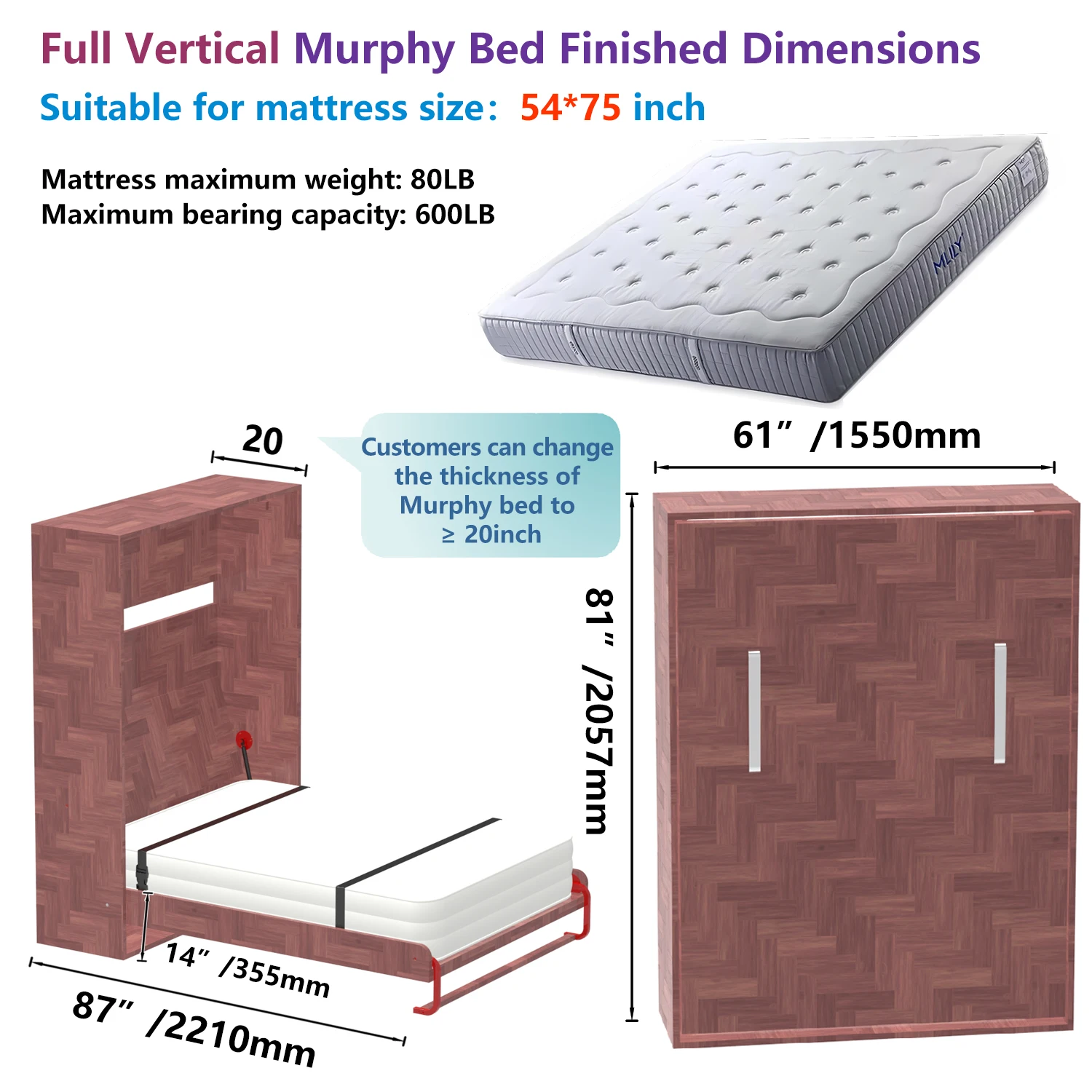 Vertical Full Double