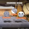 Truck Bed Air Mattress, for 6-6.5 ft Full Size Truck Beds, Inflatable Air Mattress Bed with 12V Air Pump 2 Pillows 6