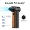 X3pro,Electric Air Duster,Blower ，Mini Turbo Jet Fan，Handheld Brushless Motor150,000 RPM,for Cleaning PC&Keyboard Car and Home, 3