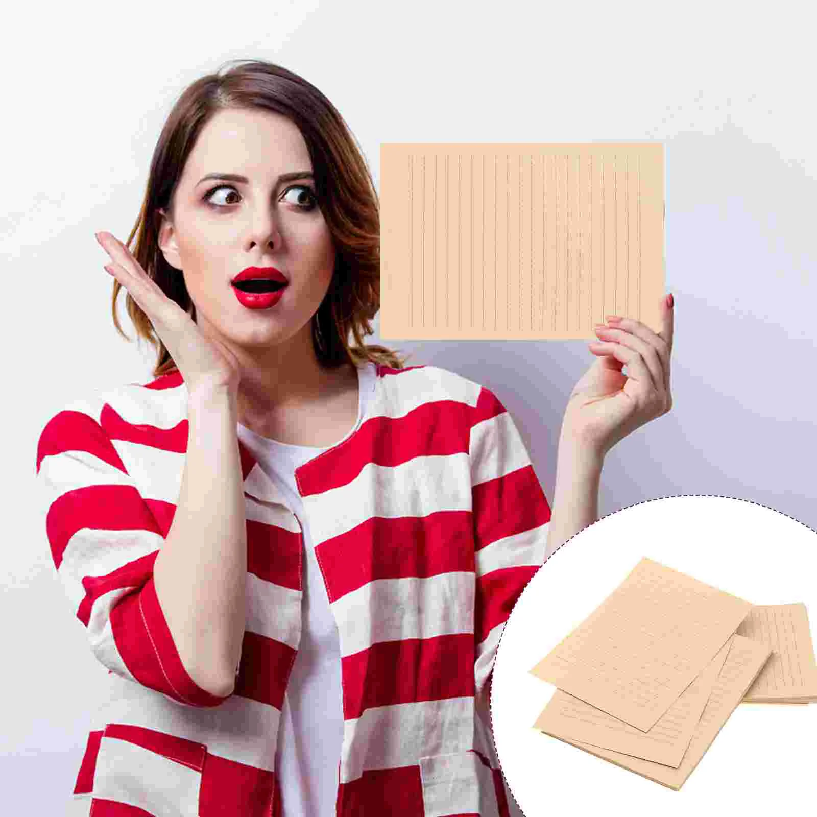 

A4 винтажная пустая Крафтовая бумага для письма, ретро-бумага для письма, канцелярские принадлежности с подкладкой A5, наборы букв