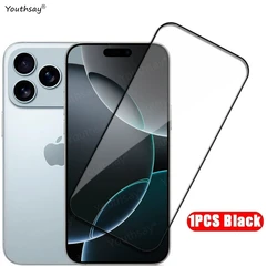 Premium Tempered Glass Screen Protector - HD Clarity and Maximum Protection for iPhone 16 Pro Max (1Pcs)
