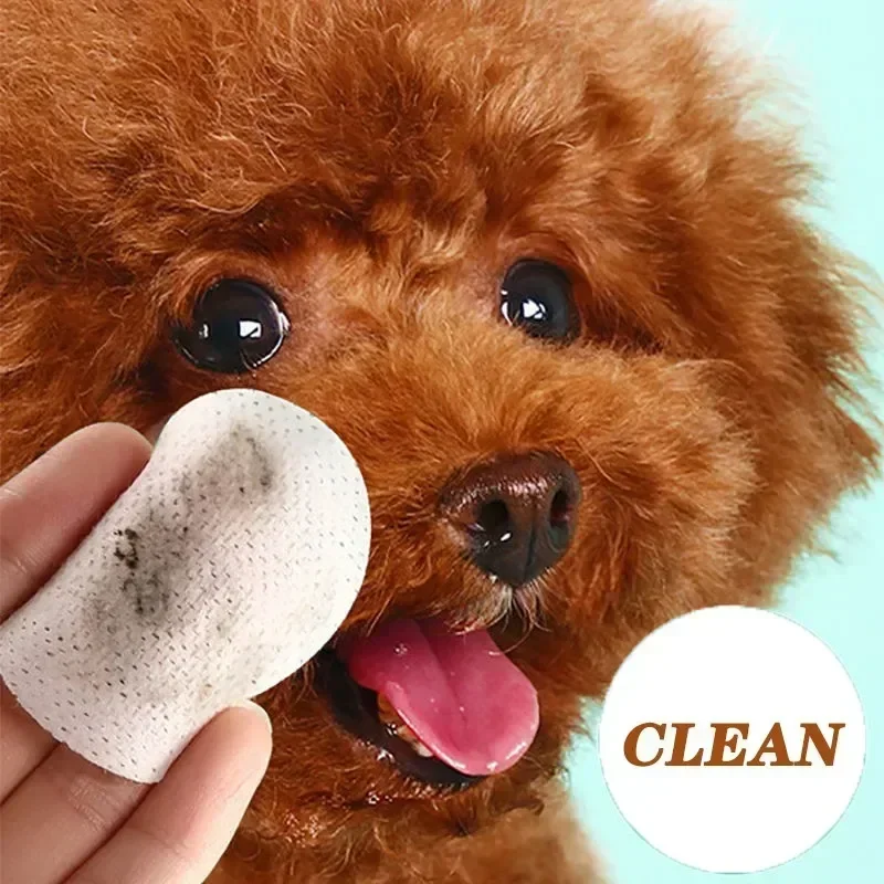 Pet Eye Wipes Cats And Dogs Tearmark Wet Wipes Universal No Irritation Cleaning Products 130 Canned pet cleaning wipes
