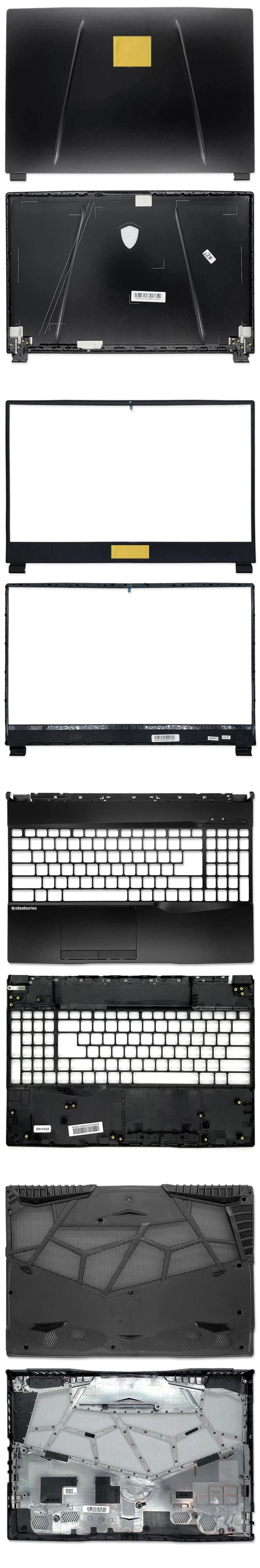 For MS I GP65 GL65 MS-16U1 16U5 16U7 screen back case top cover frame bezel palm rest bottom shell hinge case upper lower cover