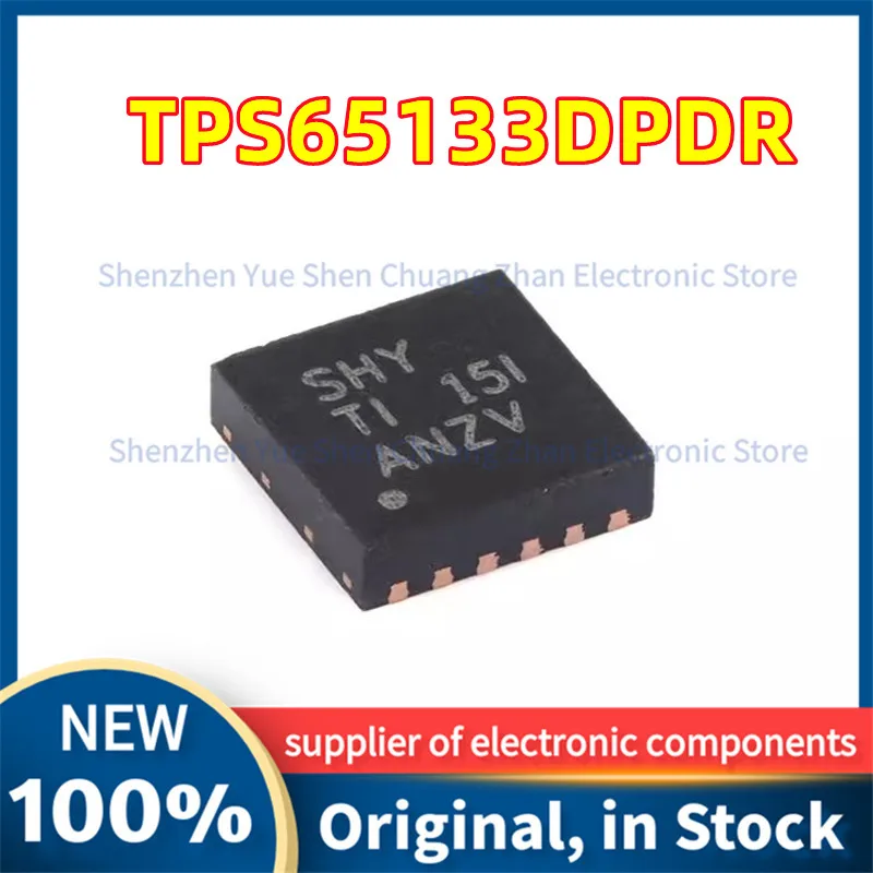 

5PCS/LOT TPS65133DPDR TPS TPS65133 65133 65133DPDR IC WSON12 in Stock 100% New Origin Support BOM Quotation