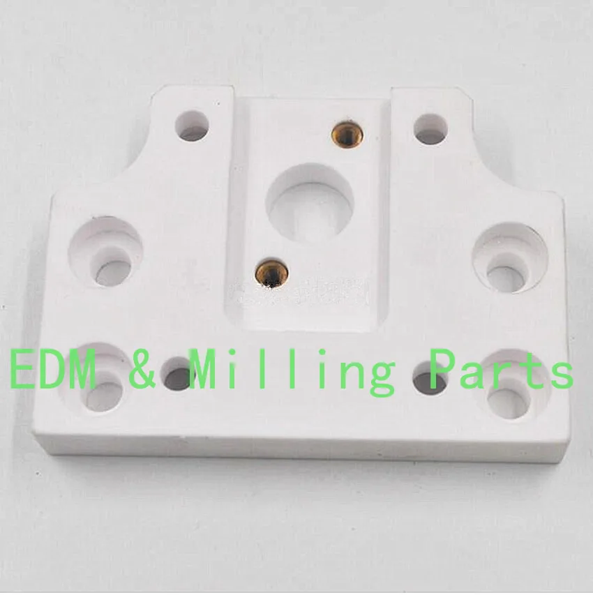 

EDM Wire Cut Machine S303-1 Ceramic Upper Isolator Plate 13X80X58.3mm For CNC Spark AQ Machine Service