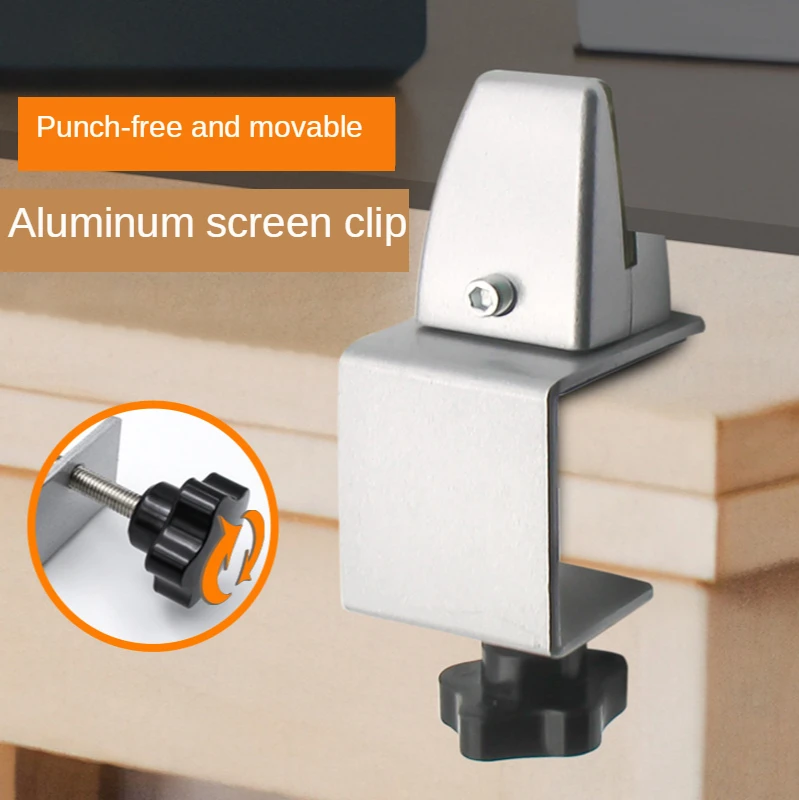 Hardware Bracket Clamp Accessories DIY Fixed Metal Desk Lamp Clip Fittings Screw Camera Flash Holder Fit Adjustable Screen | Обустройство