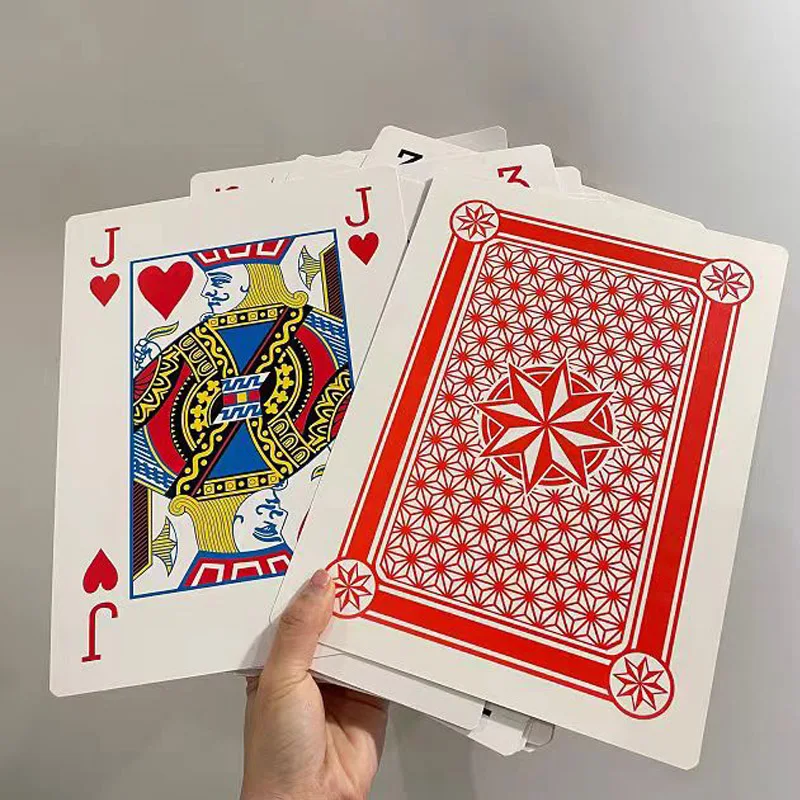 big トランプ ♠5 スーパージャンボ特大トランプ 4 倍大きい 54 カードカーニバル