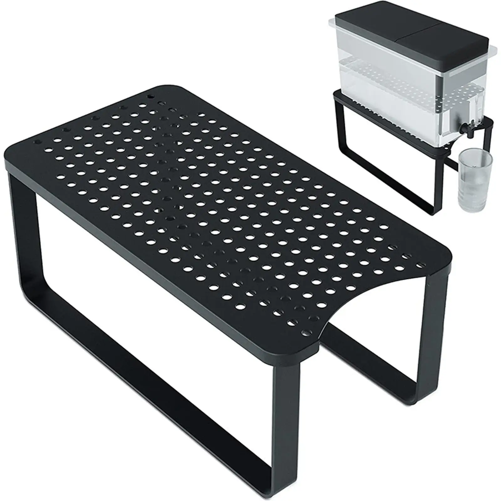 Tabletop Water Filter Stand Kitchen Organizer Detachable Multifunctional Water Filter Dispenser Holder for Drink Dispenser 3