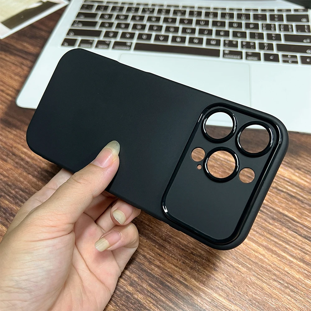 Luxury Matte Soft Silicone Shockproof Phone Case - Elegant Protective Bumper Cover