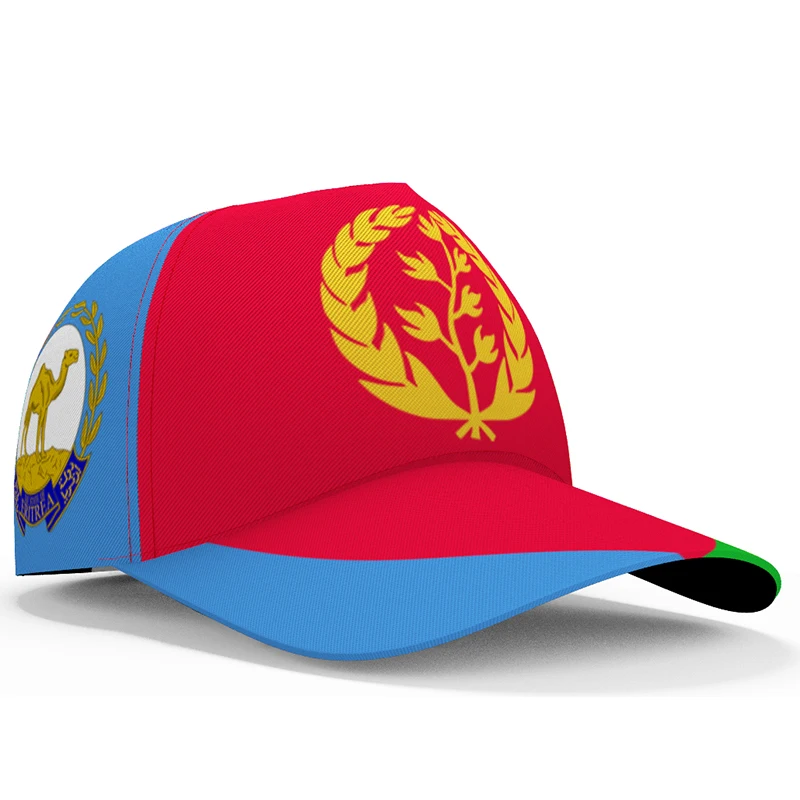 Eritrea Baseball Caps Free 3d Made Name Team Hat Eri Country Eritreans Travel Africa Nation Ertra Lion Flag Headgear
