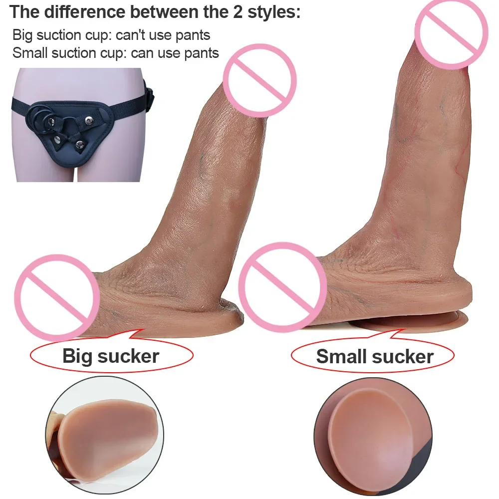 Sex Toys XXL Big Realistic Dildo Shop Soft Material Huge Penis with Suction Cup Sex Toys for Woman Strapon Female Masturbations Sexy Cock