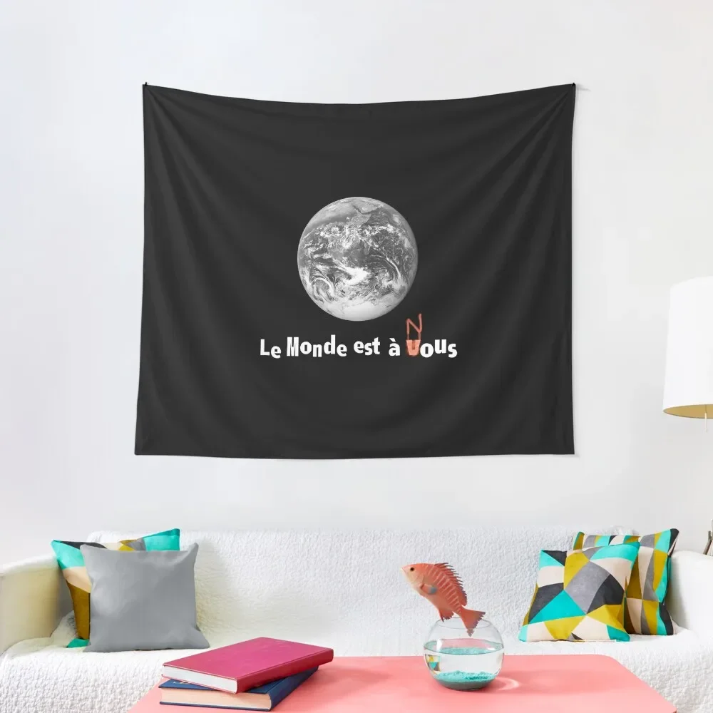

Le Monde Est A Nous (La Haine) Tapestry Decoration Bedroom Decorative Wall Wall Mural Home Decoration Tapestry