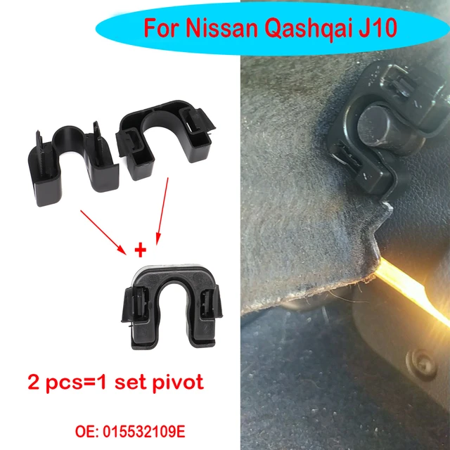 Juego para Nissan Qashqai Dualis J10 2006-2013, cubierta de carga, clips de  estante de paquete, montaje de soporte pivote 2007 2008 2009 2010 2011 2012  - AliExpress