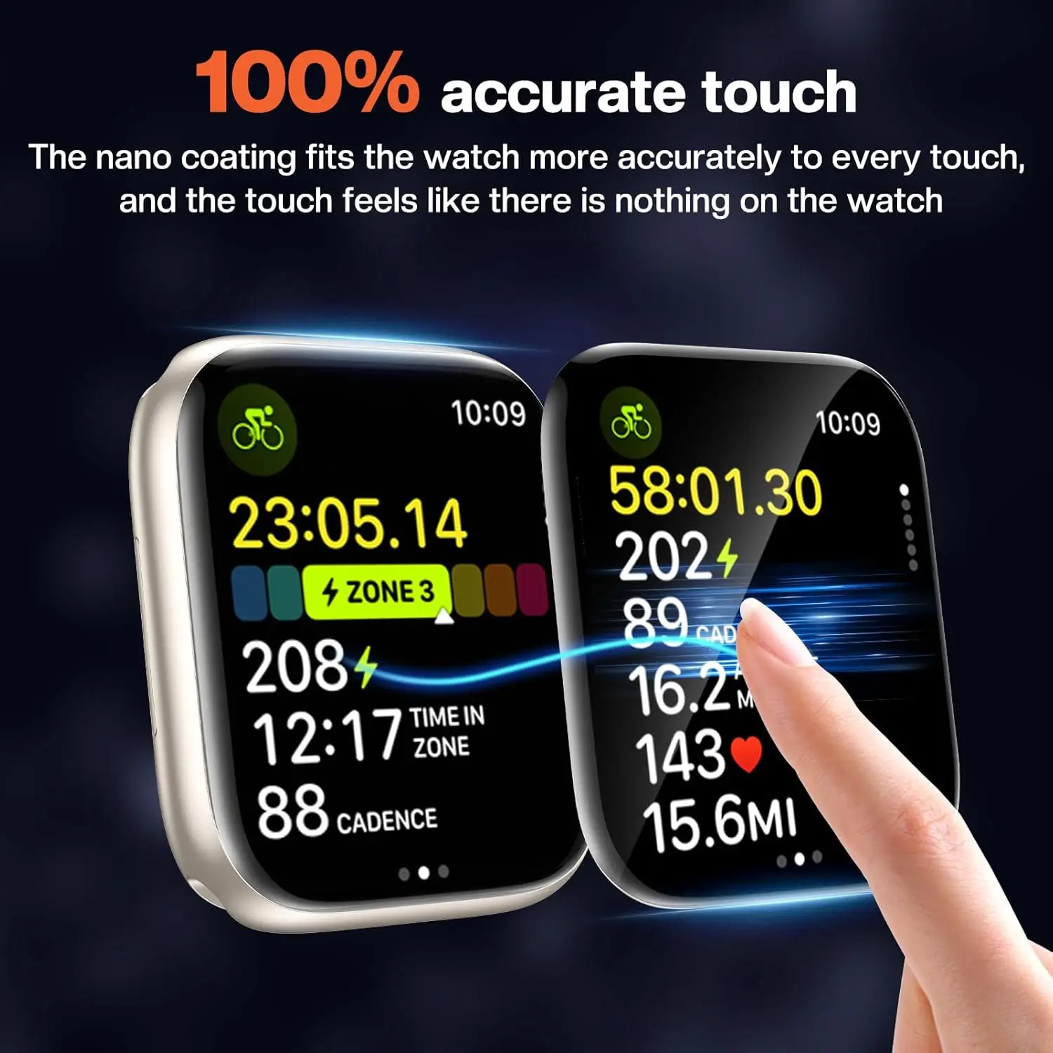 Effortless Installation Screen Protector: Flexible Film for Apple Watch Ultra
