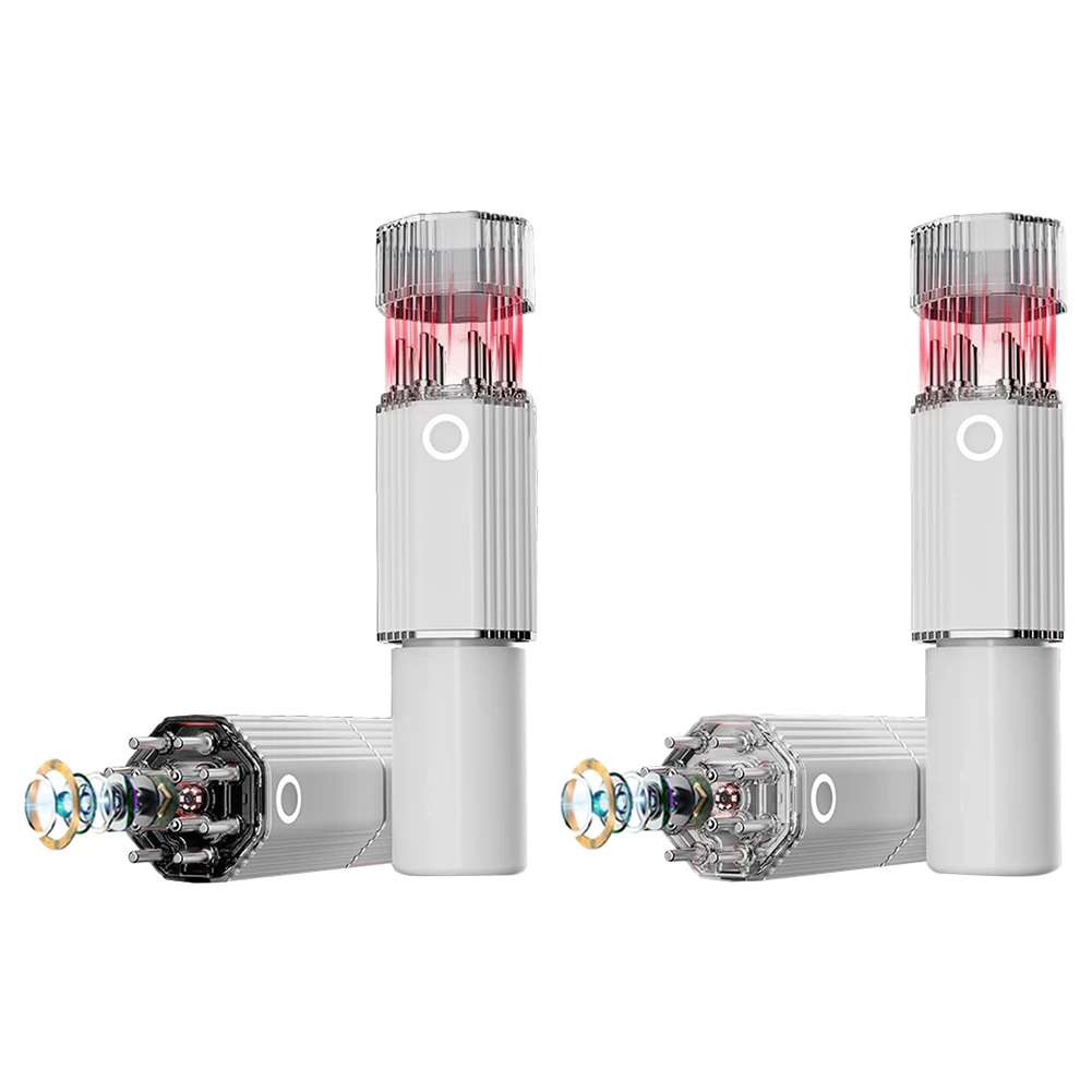 Visible Minoxidil Applicator Red Light Minoxidil Applicator Electric Scalp Massager Tool for Hair Growth