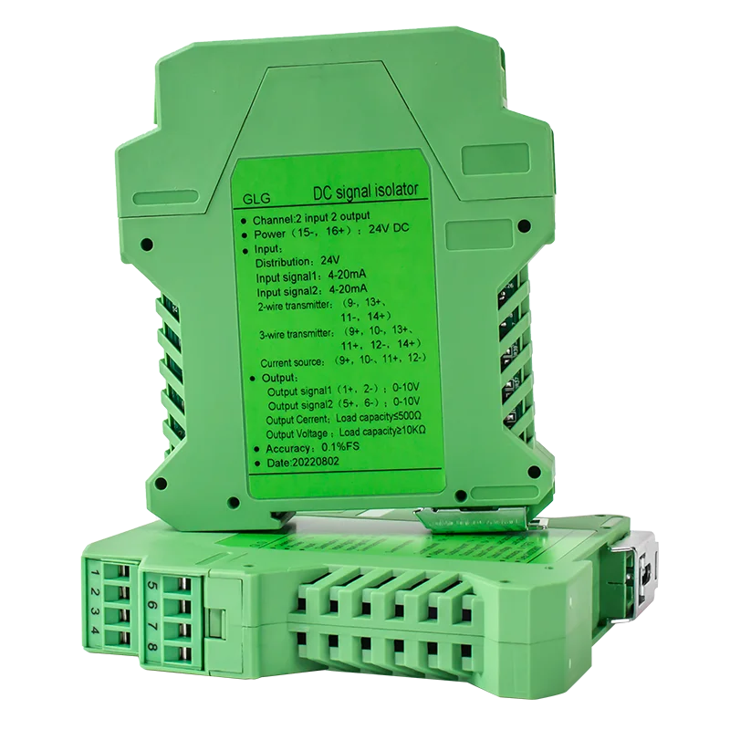 

4-20mA 0-10V 0-5V Analog Signal Output GLG DC Signal Isolation Converter Signal Distributor