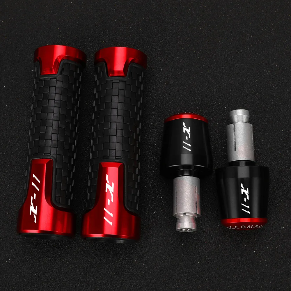

2023 Motorcycle For HONDA ZX 1100 ZX1100 X-11 X11 1990-2001 2000 1999 7/8"22MM Moto Handlebar Grips Handle Bar Cap End Plugs