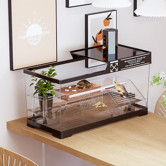 Reptile Terrariums Desktop Ecological Tank Amphibious Transparent Landscaping Terrariums Turtle Tarantulas Geckos Breeding Box Reptile Terrariums Desktop Ecological Tank Amphibious Transparent Landscaping Terrariums Turtle Tarantulas Geckos Breeding Box